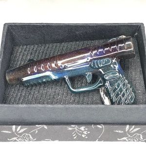 Handmade Glass Gun Pendant